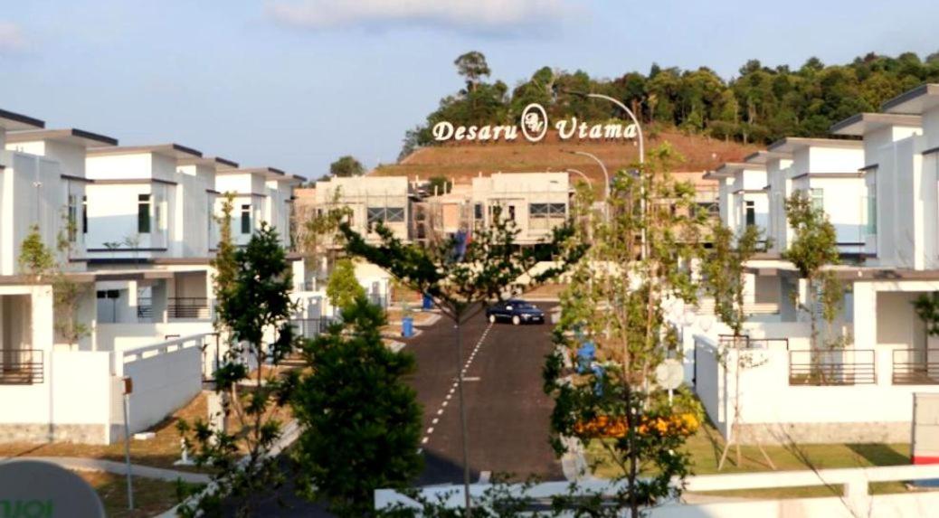 Johor Desaru Beach Bungalow Villas Kangkar Chemaran Exterior foto